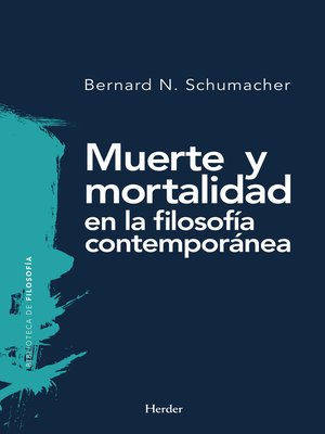 cover image of Muerte y mortalidad en la filosofía contemporánea